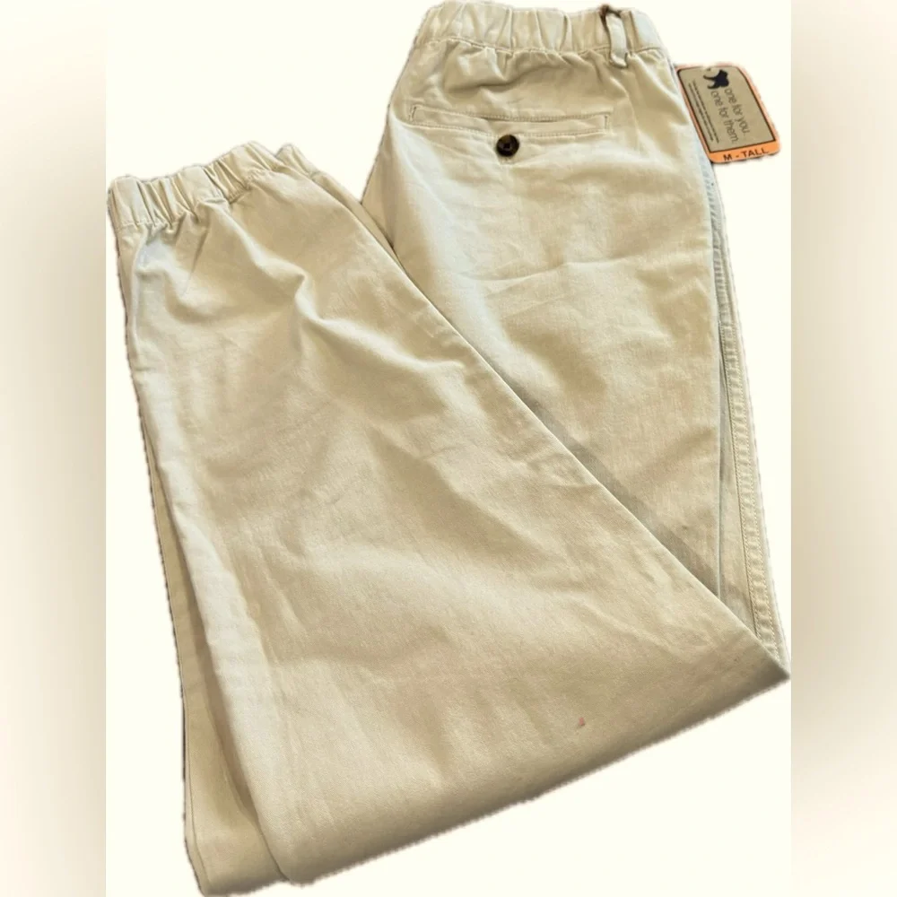 NWT Bear Bottom Blue Men’s Runners Joggers‎ Size M Tall Lite Khaki